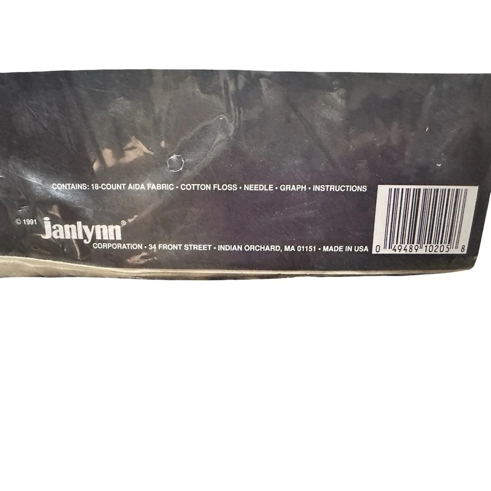 Janlynn FISHING VILLAGE Cross Stitch Kit 102-05 NEW‎ Boyd Designs